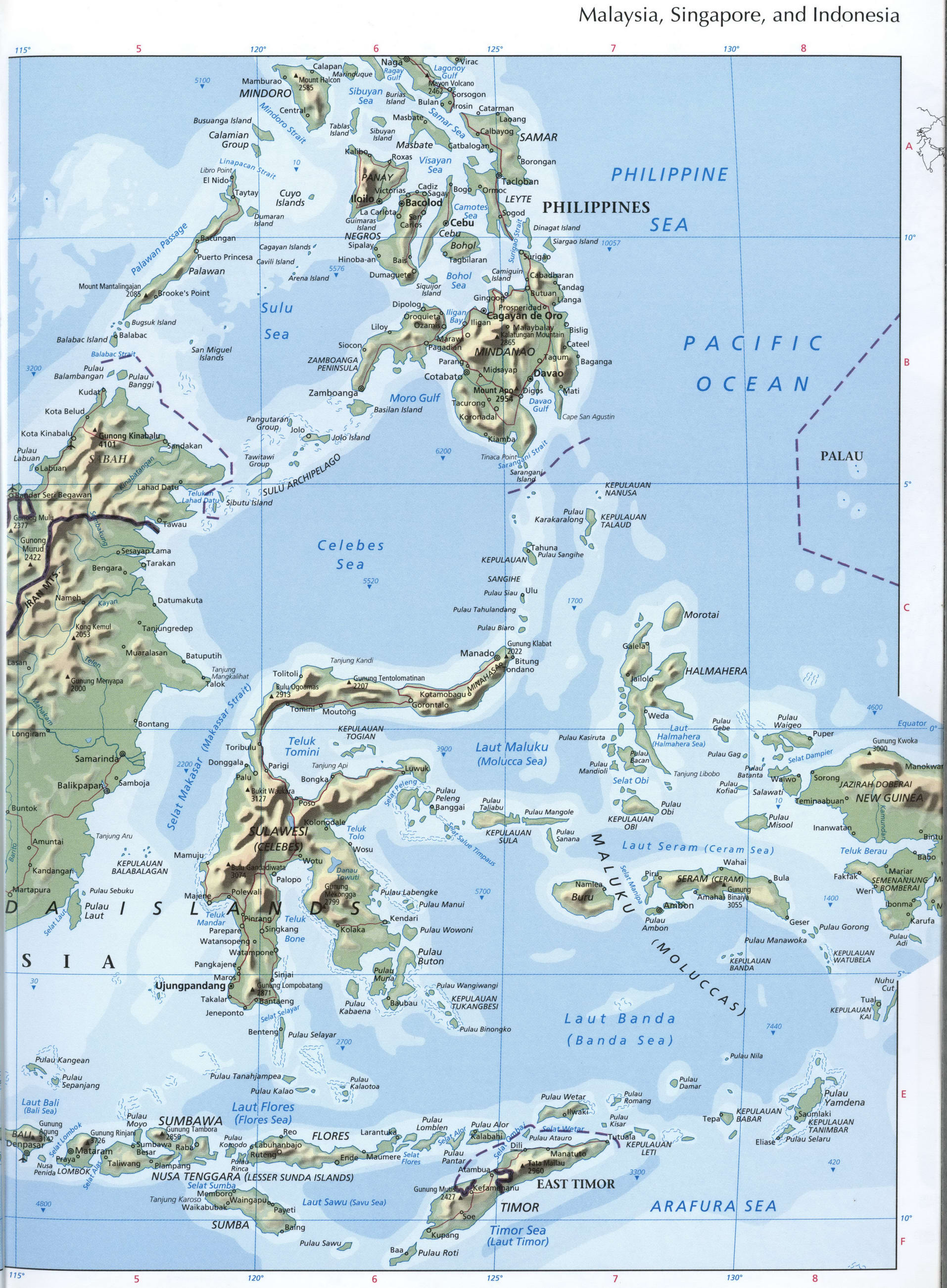 Карта малайзия на русском языке. Малайзия и Индонезия на карте. Карта Малайзии с островами. Малайзия на карте где находится.